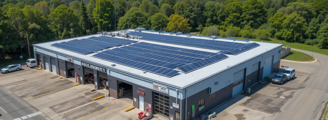 Business Solar Panels in the Triad NC The energy payback period shows how quickly a solar system produces as much energy as was used to make and install it. Today’s commercial solar systems have short energy payback periods. This means they are more energy efficient and cost-effective than tra